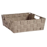 Panier conique droit en tissu 27 x 23 x 8 cm - 1 pc.