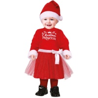 Costume de princesse de Noël pour bébé