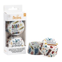 Capsules scolaires pour petits gâteaux - Decora - 36 pcs.