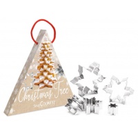 Découpeur de flocons de neige pour arbre de Noël - Scrapcooking - 5 pcs.