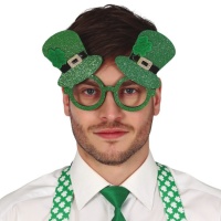 Lunettes avec chapeaux de Saint-Patrick