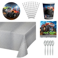 Monster Truck Party Pack - 8 personnes