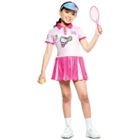 Costume de chat de tennis Hello Kitty pour les filles