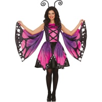 Costume de papillon violet pour femme