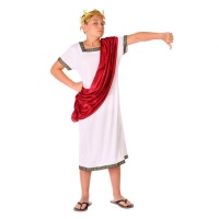 Costume d'empereur romain César pour enfants