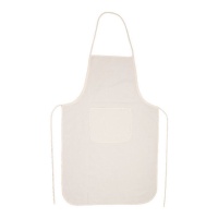 Tablier en coton personnalisable avec poche