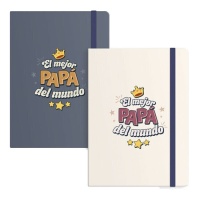 Cahier de phrases de papa assorties 13 x 19 cm - 1 pc.