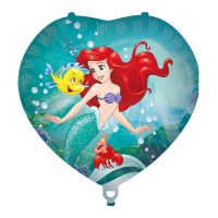 Ballon coeur Ariel 46 cm