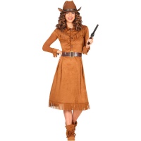 Costume de cow-boy de l'Ouest pour femme