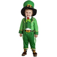 Costume de lutin vert irlandais pour enfants
