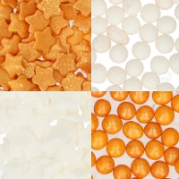 Étoiles Scintillantes de 100 g - Wilton