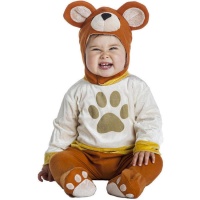 Costume d'ours avec empreinte pour bébés