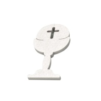 Figurine de communion en polystyrène 13 x 25 cm