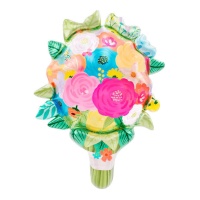 59 x 78 cm bouquet de fleurs ballon