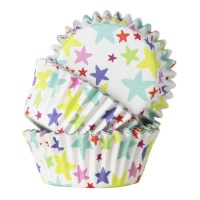 Capsule pour cupcake étoilé - PME - 30 pcs.