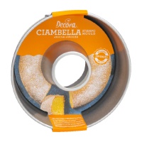 Moule en acier Ciambella 20 x 7,5 cm - Decora