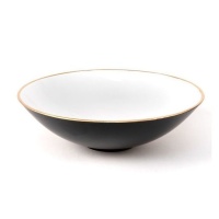 Bol 22 x 22 x 6,5 cm blanc - DCasa