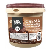 Crème Chococookie aux noisettes - 6 kg - Azucren