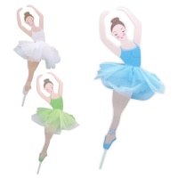 Décor de gâteau en forme de tutu de ballerine - 1 pièce