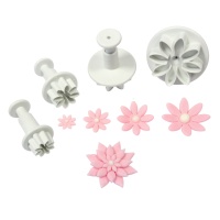 Couteau à marguerite avec éjecteur - PME - 4 pcs.