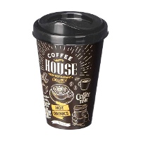Gobelet à emporter de 0,4 L pour café