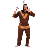 Costume d'Indien brun pour homme