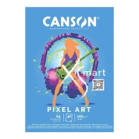 A4 120 g/m² XSmart Pixel Art - Canson - 40 feuilles