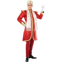 Costume Bollywood Hindu pour homme rouge