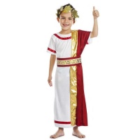 Costume de sénateur romain pour enfants