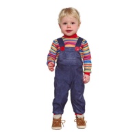 Costume de Chucky avec combinaison pour bébés