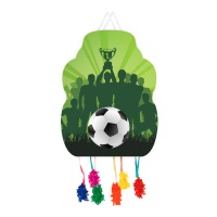 Piñata de champions de football 33 x 46 cm