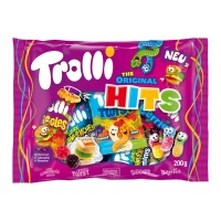 Sachet de bonbons - emballés individuellement - Trolli The Original Hits - 200 grammes