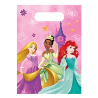 Sacs roses pour princesses Disney - 6 pièces