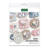 Moule en silicone pour accessoires de bébé - Moule Katy Sue - 1 pc.