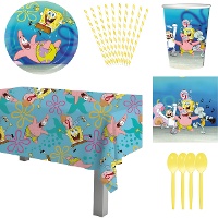 Pack pour fête de Bob l'Éponge - 8 personnes