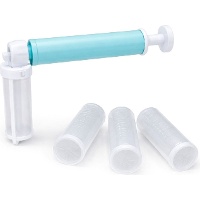 Aérographe manuel à pompe avec 4 réservoirs