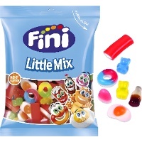 Sachet assorti de bonbons gélifiés et réglisse - Fini clear little mix - 90 gr