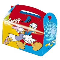 Lot de 25 boîtes en carton à l'effigie de Donald et Daisy Duck