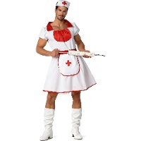 Costume d'infirmière sexy pour homme