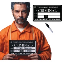 Ardoise de criminel effaçable