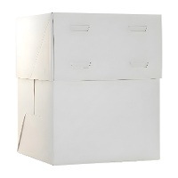 Boîte à gâteau 15 x 15 x 20 cm - hauteur réglable jusqu'à 24 cm