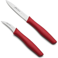 Ensemble de couteaux à éplucher de 6 et 10 cm de lame Nova - Arcos - 2 unités