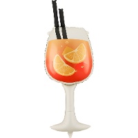 Ballon coupe de cocktail 1 x 0,34 m