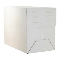 Boîte pour gâteau 35 x 25 x 20 cm - hauteur réglable jusqu'à 30 cm