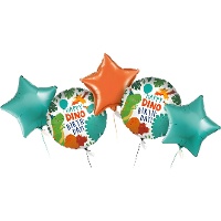 Bouquet de Dinosaur Happy Birthday - 5 unités