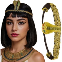 Diadème égyptienne avec serpent