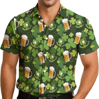 Chemise déguisement de Saint-Patrick pour homme