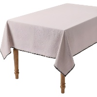 Nappe de 2,00 x 1,40 m en tissu beige