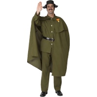 Déguisement de gendarme avec cape pour homme