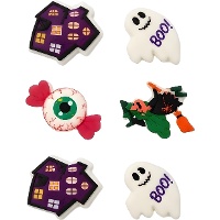 Décorations en sucre pour Halloween - Azucren - 8 pièces